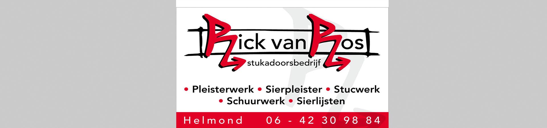 Stukadoorsbedrijf Rick van Ros logo