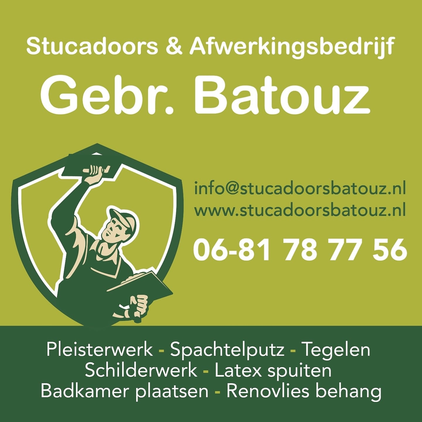 Stucadoors & Afwerkingsbedrijf Gebr. Batouz logo